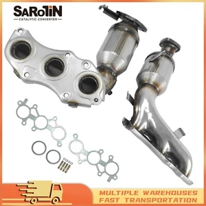 Catalytic Converter For Toyota RAV4 2006-2012 3.5L Manifold BANK 1 & BANK 2 SET - Imagen 1 de 11