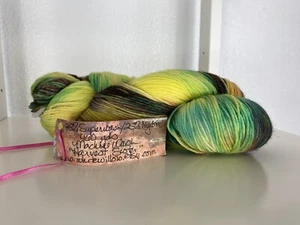 Etsy Shop White Willow handgefärbtes Garn Knäuel Ernte Schwester Superwash Wolle 460 Jahre - Bild 1 von 10