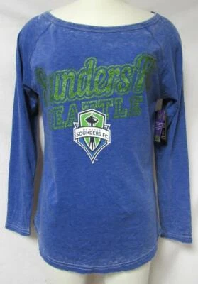 Touch by Alyssa Milano Seattle Sounders Womens M Long Sleeve T-Shirt A1 3235 - Image 1 of 4