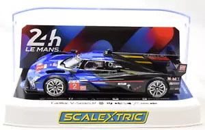 Scalextric Cadillac Serie V.R -'23 24h LeMans DPR CON Luces 1/32 Slot Car C4512 - Imagen 1 de 3