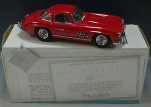 FRANKLIN MINT 1954 MERCEDES BENZ 300SL CAR 1:24 SCALE DIE CAST MIB COA - Picture 1 of 10