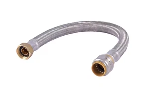 SharkBite Max 3/4" Push-to-Connect x 3/4" FIP x 18" Warmwasserbereiter Anschluss - Bild 1 von 7