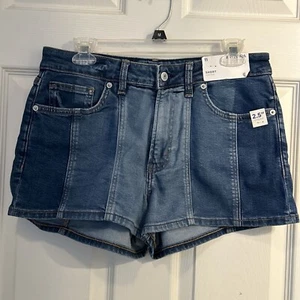 Arizona Junior High Rise Shorts 90s Style Size 11 NWT - Picture 1 of 7
