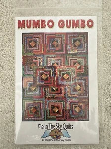 Mumbo Gumbo 63” X 84” Scrap Quilt Pattern - Picture 1 of 2