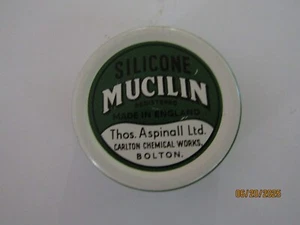 Vintage Mucilin Angelschnur Dressing Dose voll nie geöffnet - England - Bild 1 von 5