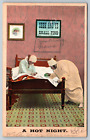 Hot Night Seek and Ye Shall Find c1900s England Vintage Postcard