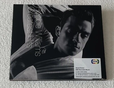 ROBBIE WILLIAMS~GREATEST HITS~2004 UK 18-TRACK "PROMO" CD ALBUM [DIGIPAK] - Image 1 of 4