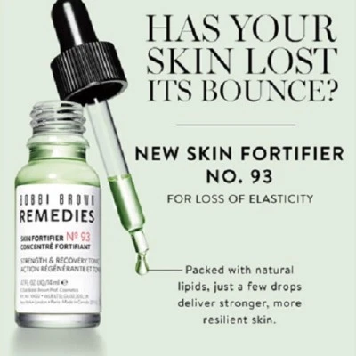 Bobbi Brown Remedies No. 93 Skin Fortifier Serum 0.47 oz SEALED in Box - Image 1 of 2