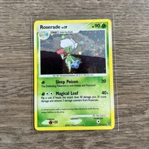 POKEMON CARD TCG - ROSERADE HOLO 17/132 - SECRET WONDERS 2007 - Picture 1 of 2