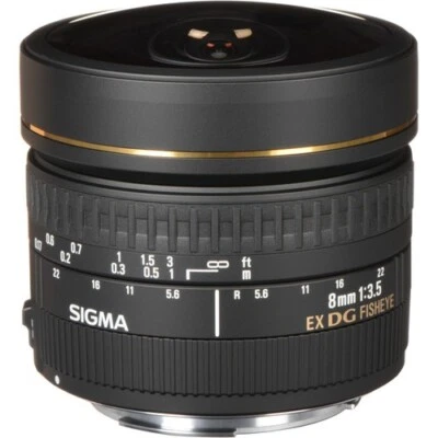 Sigma EX 8mm f/3.5 EX DG CF Lens For Canon - Image 1 of 3