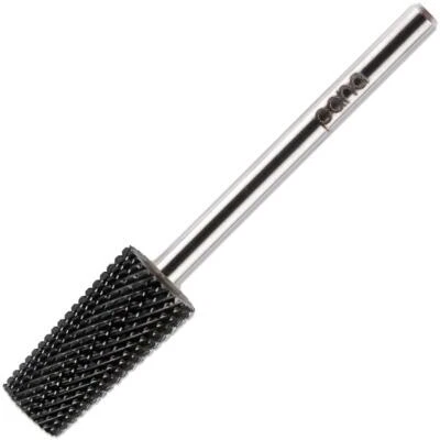 BEAUTICOM Professional USA DLC Black Tapered Barrel Nail Drill Bit -Fine
