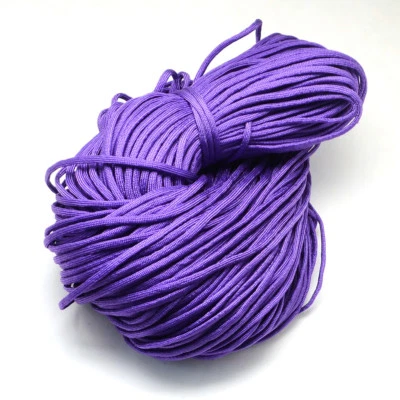 109yards Bulk Polyester Spandex Cords Rock Climbing Rope Cable Solid Color 4~5mm - Image 1 of 3