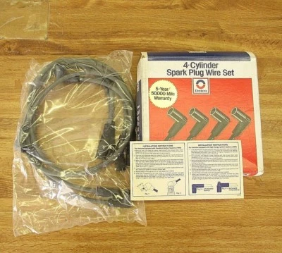 NOS GM 12043707 4-CYLINDER PLUG WIRE SET 1980 PONTIAC OLDS SEE APPLICATIONS Foto 1 de 3