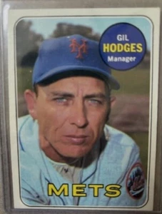 1969 TOPPS BASEBALL #564 GIL HODGES NEW YORK METS EX/MINT++ NO STAINS - Picture 1 of 2