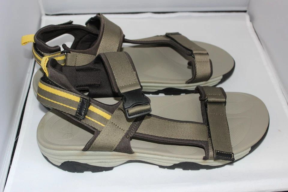 Sandálias Ozark Trail masculinas ao ar livre verde bronzeado casual caminhada leve tamanho 13 - Imagem 1 de 4