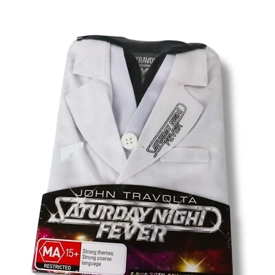 SATURDAY NIGHT FEVER 30 Aniversario Coleccionistas Disco Traje Edición DVD NUEVO Foto 1 de 4