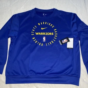nike golden state warriors xl Sweatshirt Herren Crewneck Neu Blau Neu mit Etikett FV1793-495 - Bild 1 von 5