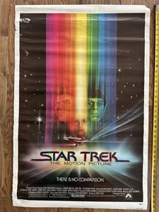 STAR TREK THE MOTION PICTURE Original 27x41 1979 Advance sheet Movie Poster - Picture 1 of 11