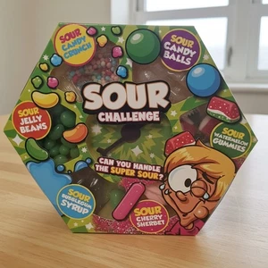 Sour Challenge Box - Multi Flavoured Candy Party Fun Games Sweets Gift for Kids - Picture 1 of 10