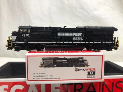 N Scale Scale Trains SXT40482 Norfolk Southern GE Tier 4 GEVO ET44AC #3649 - Image 1 of 3