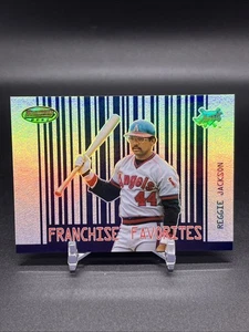 *2001 Bowman Best franchise favorites REGGIE JACKSON no. FF-RJ Angles - Picture 1 of 2