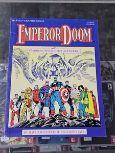Marvel Comics: Avengers Emperor Doom Graphic Novel 1987 First Print TPB.. - Picture 1 of 7