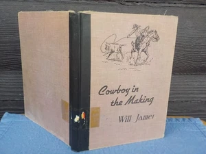 "Cowboy in the Making" von Will James 1937 von Charles Scribners Sohn - Bild 1 von 15
