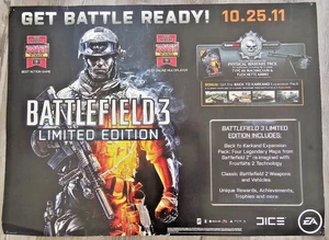 Battlefield 3: Limited Edition - Seltenes Werbeposter 25.10.11 - Bild 1 von 5