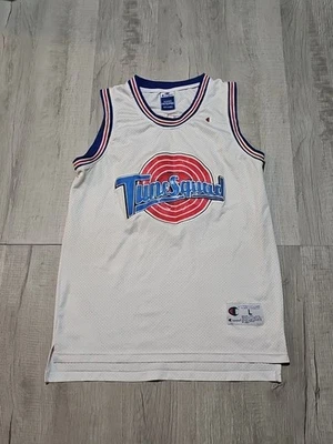 Camiseta deportiva de baloncesto Champion Space Jam Tune Squad grande Bugs Bunny blanca Foto 1 de 4