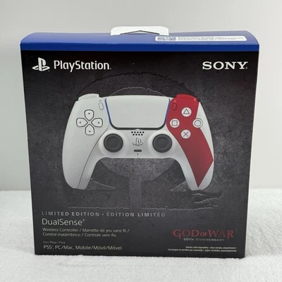 New Sony PS5 DualSense Limited Edition Controller PlayStation 5 God of War 20th