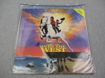 Vintage Into The West LaserDisc Gabriel Byrne Family Adventure Movie Touchstone - Image 1 of 4