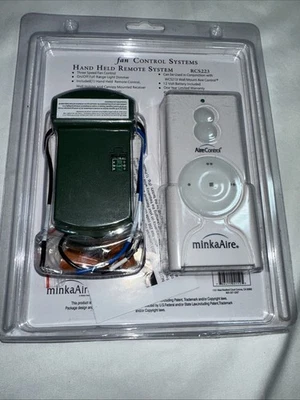 Minka Aire Ceiling Fan Wall Control 3 Speed Model WCS213 Wall Mount Wireless - Image 1 of 2