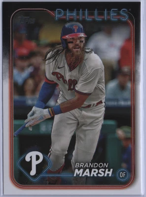 2024 Topps Series 1 - Brandon Marsh #71 - Image 1 of 2
