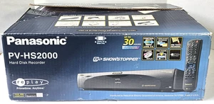 NEW Panasonic Showstopper PV-HS2000 Hard Disk Recorder - Picture 1 of 13