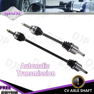 Front Driver & Passenger Pair CV Axle Shaft for Kia Rio Auto Trans FWD 2001-2005 - Image 1 of 4
