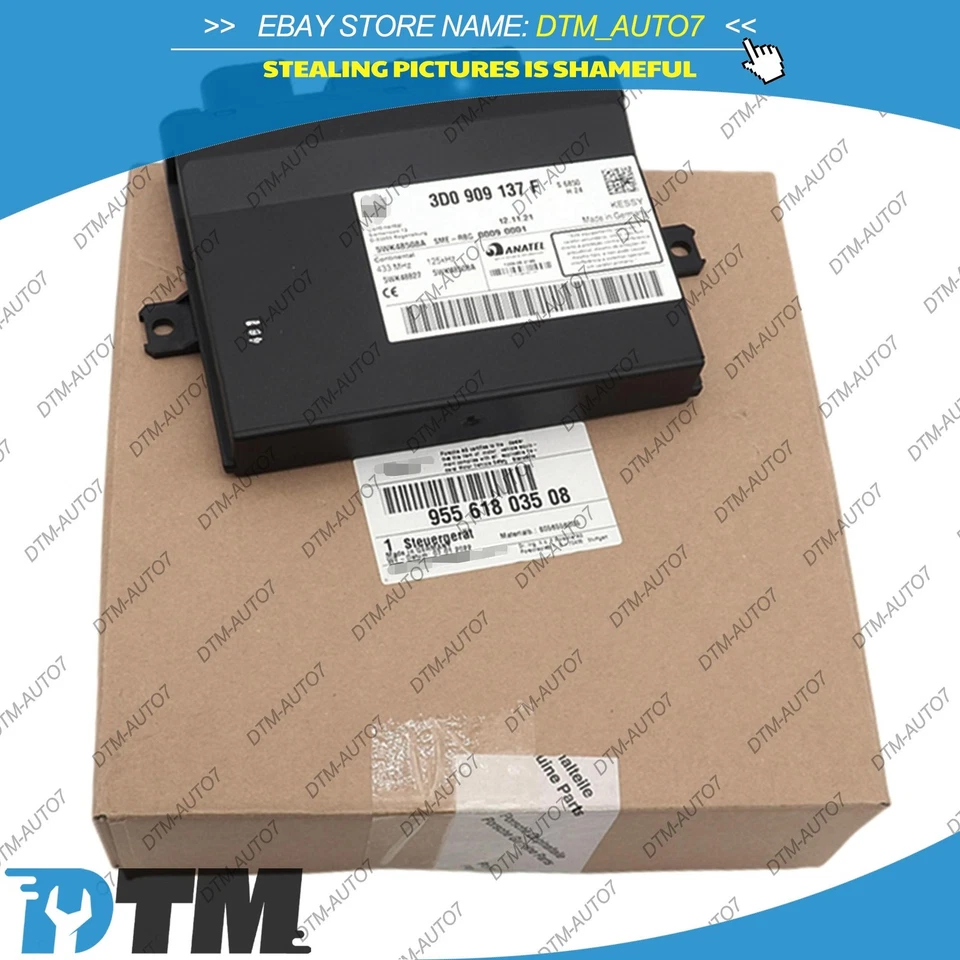 Bentley Porsche Touareg KESSY Module for Start Authorisation 3D0909137F - Image 1 of 4