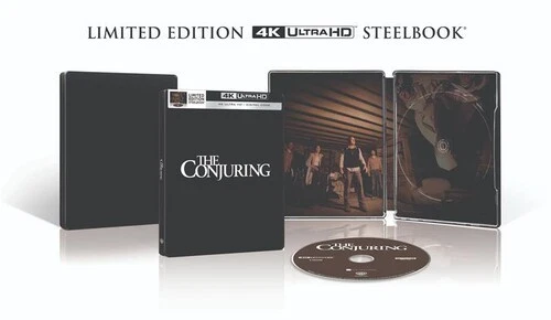 The Conjuring (Steelbook) [New 4K UHD Blu-ray] Ltd Ed, Steelbook, 4K Mastering - Image 1 of 1