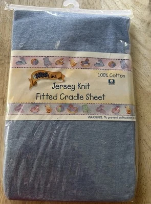 Sábana bajera ajustada tejido jersey línea para niños 100 % algodón cambray Foto 1 de 4