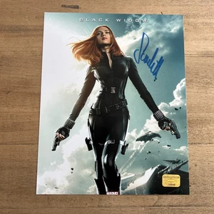 Scarlett Johansson Signed Autographed Black Widow Avengers 8x10 Matte Photo wCOA - Picture 1 of 5
