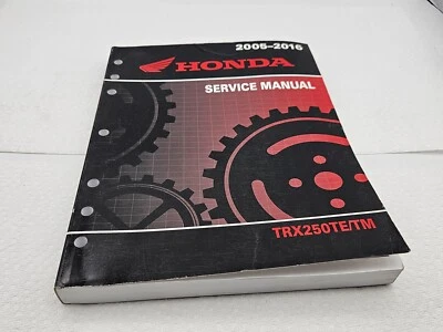 Honda TRX250TE TRX250TM 2005 - 2016 2015 2014 2013 2012 2011 2010 manual Foto 1 de 4