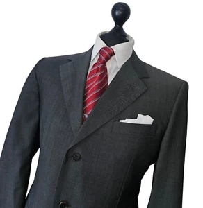Men's CANALI Italy Vintage 3 Button Wool Mohair SUIT Jacket EU 52 UK Size 42R - Picture 1 of 10