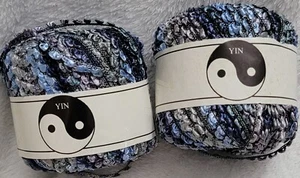 New Lot 2 Balls Elizabeth Austen Yarn Yin Multicolor #14 69yds 50g - Picture 1 of 4