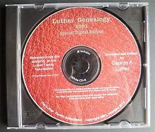 Luther Family Genealogy 2001 / Special 2016 Digital Edition Re-Release on CD