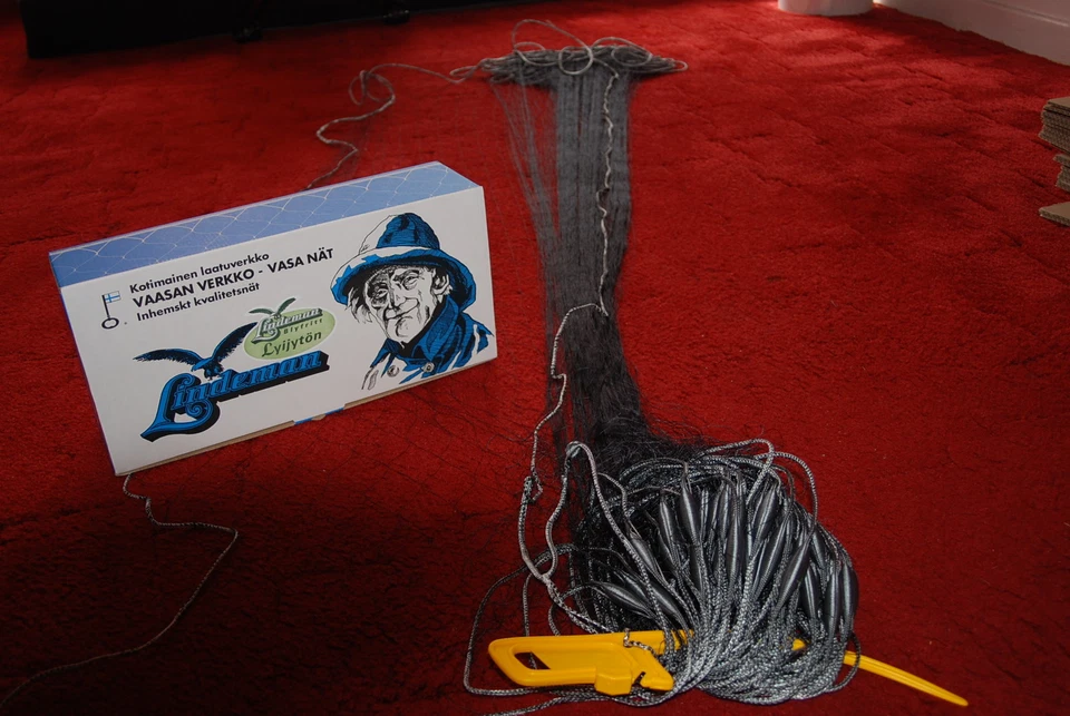 OY LINDEMANN AB Fischernetz Stellnetz 30m,H:1,80m Multifil- geflochtene