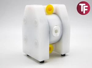 Dellmeco DM10/25-PTF 3/8" Polyethylene Air Operated Diaphragm Pump (AODD) - Picture 1 of 13