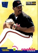 1995 Collector's Choice SE Silver Signature Armando Benitez Baseball Card