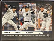 2019 Topps Now #790 James Paxton Masahiro Tanaka Mike Mussina New York Yankees
