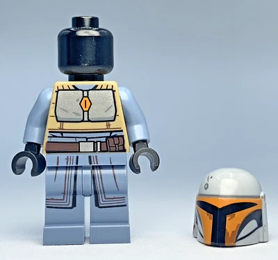 Lego sw1077 MANDALORIAN TRIBE WARRIOR *No Cape* Star Wars Minifigure FAST SHIP! - Image 1 of 4