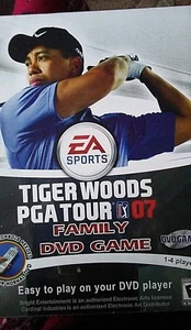 Juego DVD familiar Tiger Woods PGA Tour 07 - nuevo en caja - deportes EA - fácil 1-4 jugadores - póster - Imagen 1 de 7
