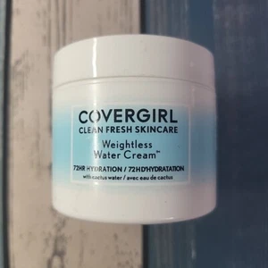 Covergirl Clean Fresh Skincare Weightless Water Cream 2.0 Fl Oz Vegan NE - Picture 1 of 6